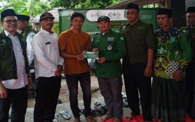 LAZISNU PCNU Bengkulu Salurkan Bantuan untuk Korban Angin Puting Beliung di Kecamatan Palas